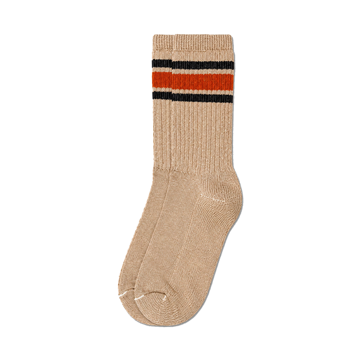 American Trench Merino Activity Crew Socks tan m