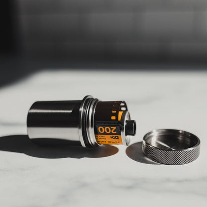 CANISTER 135 - Stainless Steel 35mm Film Canister