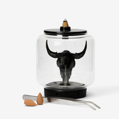 Backflow Incense Burner Bundle Bison