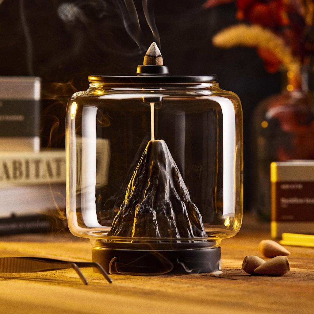 Backflow Incense Burner Bundle