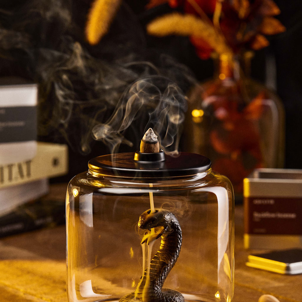 Backflow Incense Burner Bundle