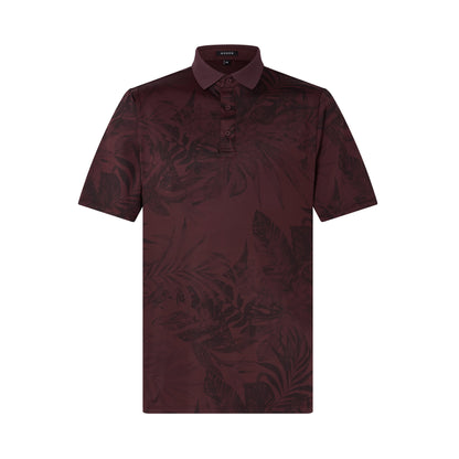 Asher Golf Palm Breeze Polo Wine