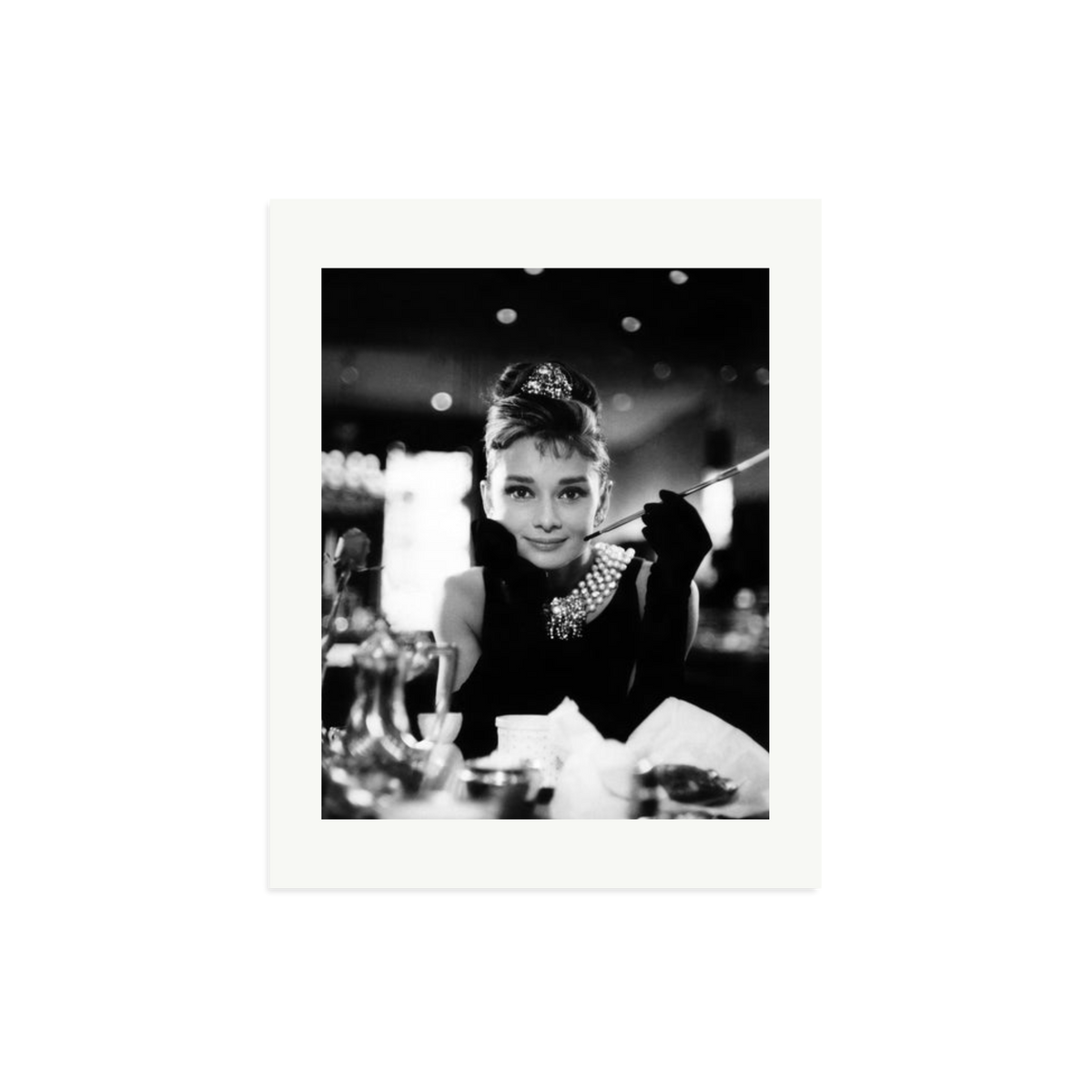 Audrey Hepburn Framed Print Print Only Medium