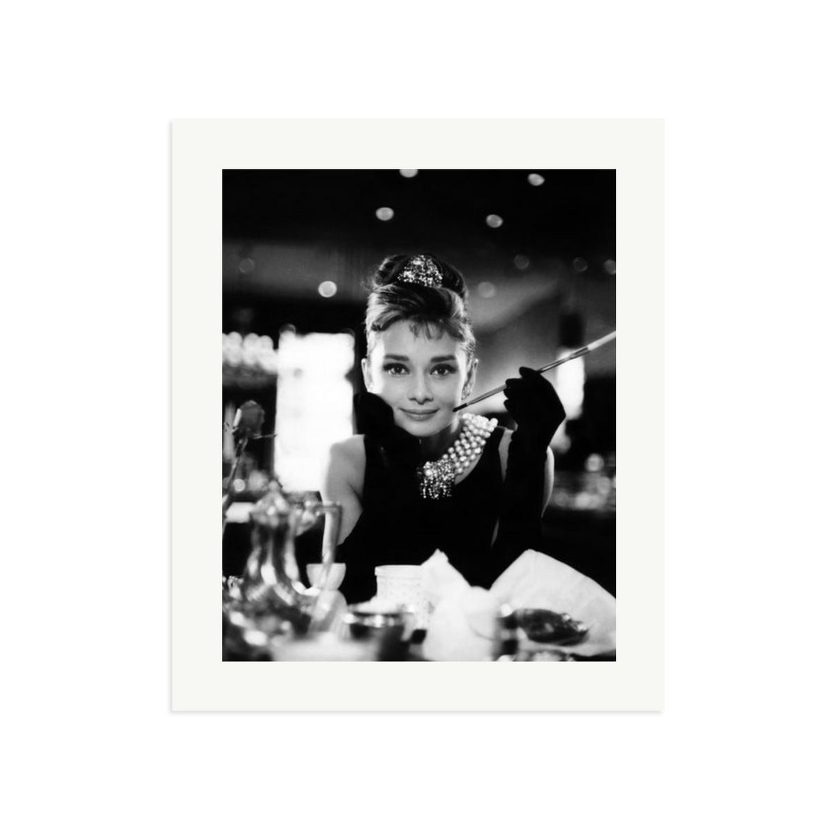 Audrey Hepburn Framed Print Print Only Large