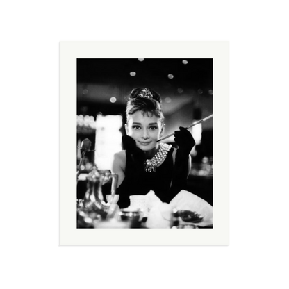 Audrey Hepburn Framed Print Print Only Large