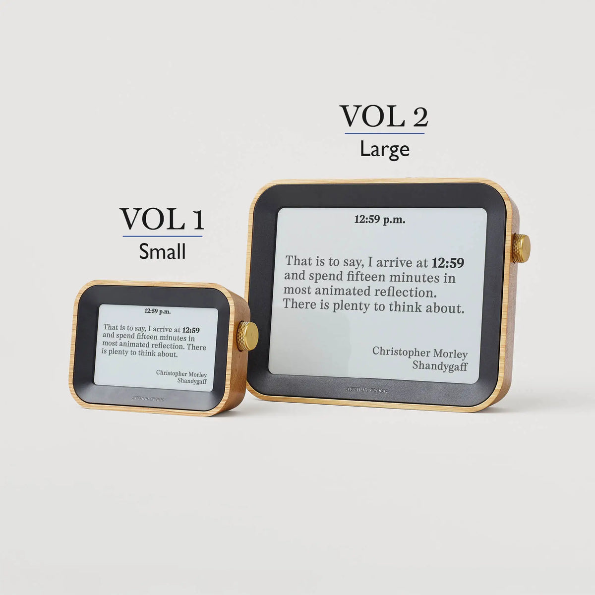 Author Clock