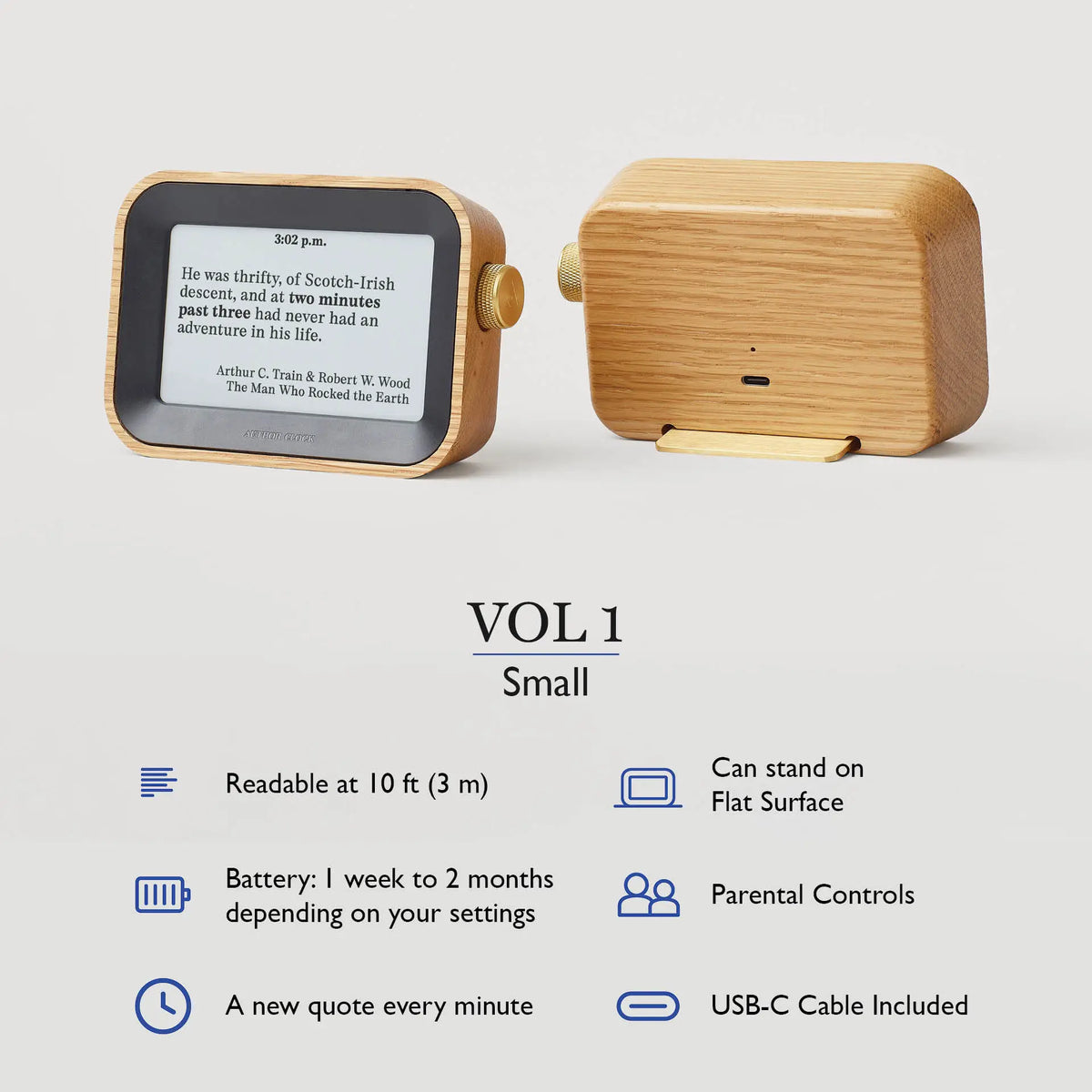 Author Clock