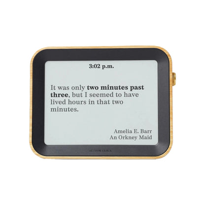 Author Clock Vol 2 | Large
