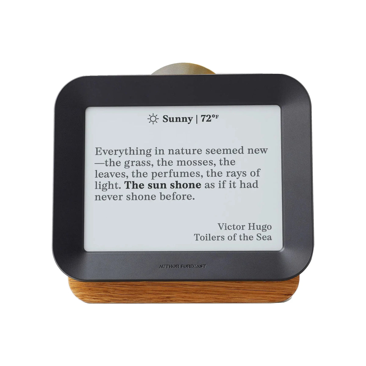 Author Forecast Weather Station Vol 2 | Large
