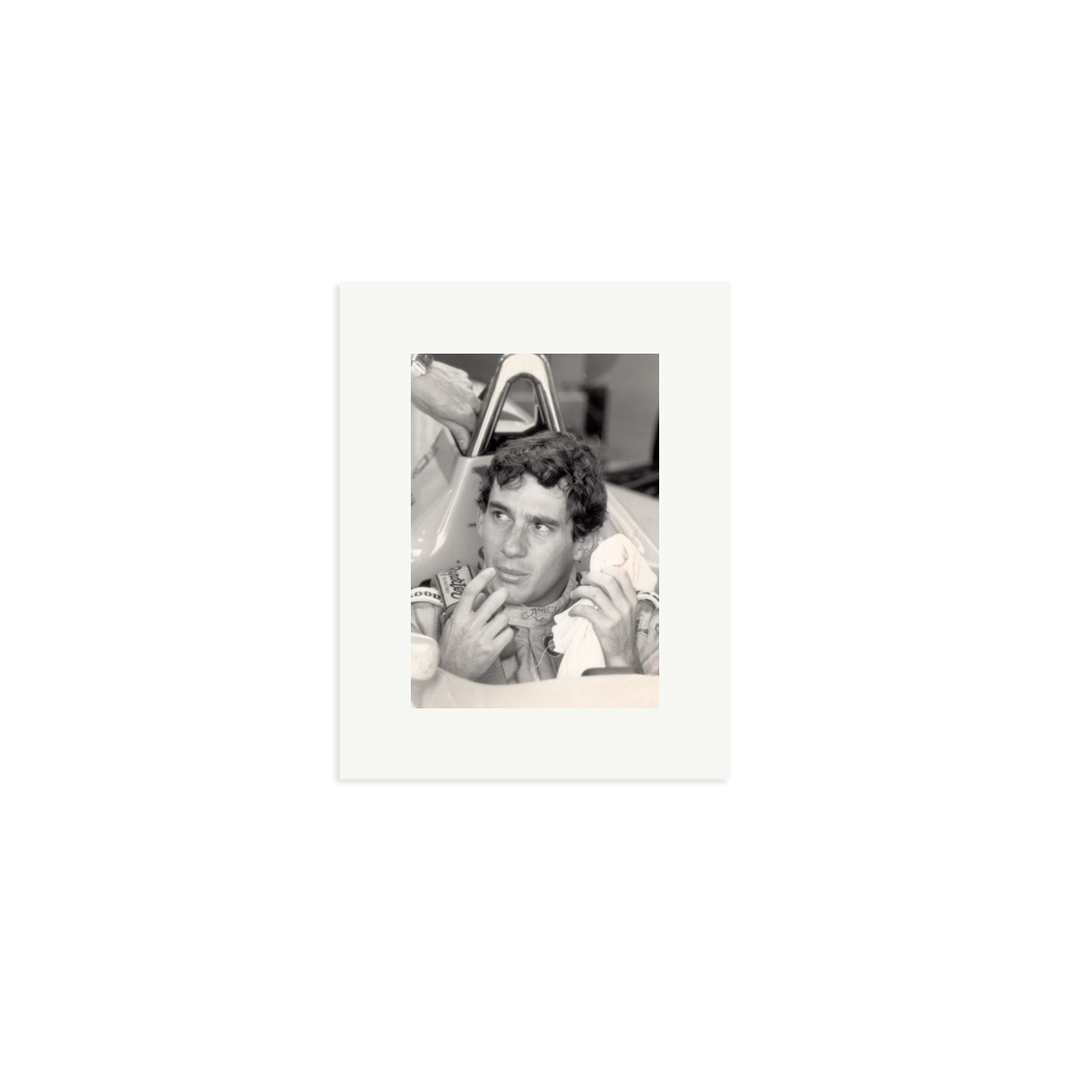 Ayrton Framed Print Print Only Small