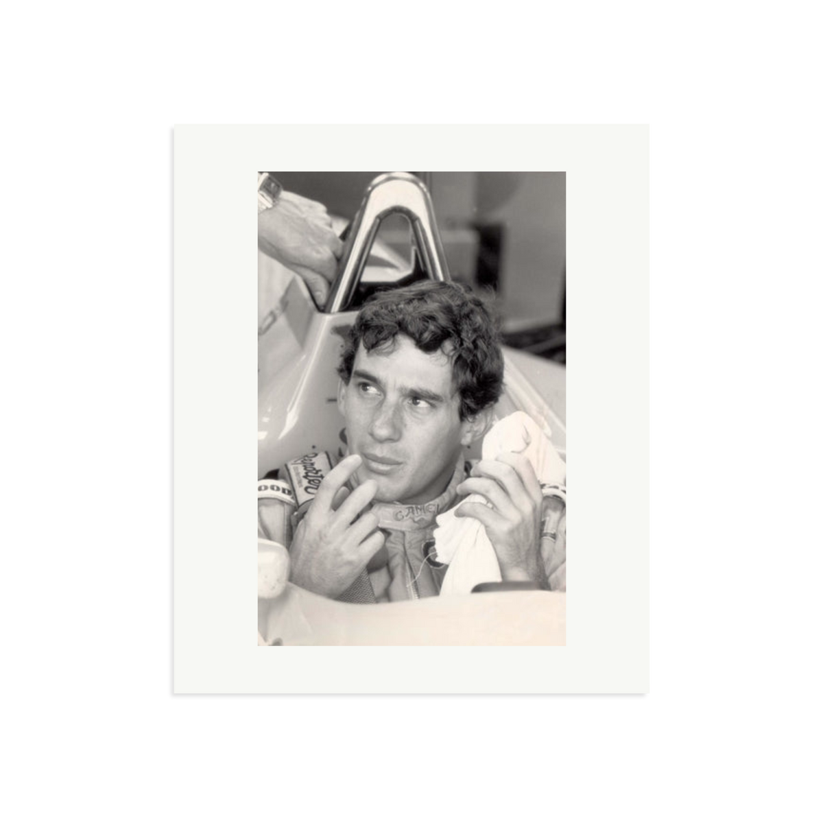 Ayrton Framed Print Print Only Large