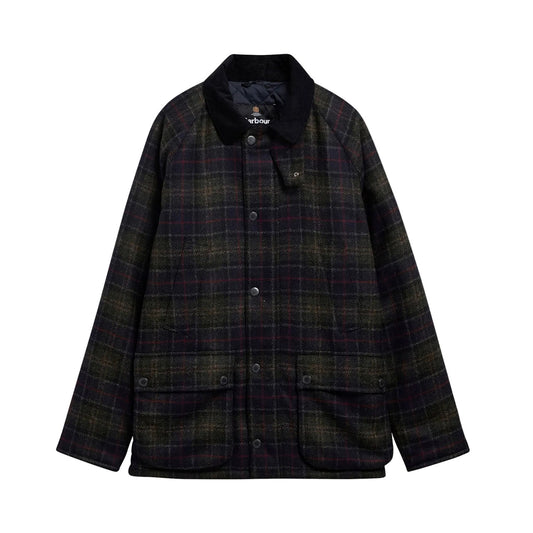 Barbour Tartan Bedale Wool Jacket XXL