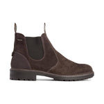 Barbour Embleton Waterproof Chelsea Boots - Brown Suede