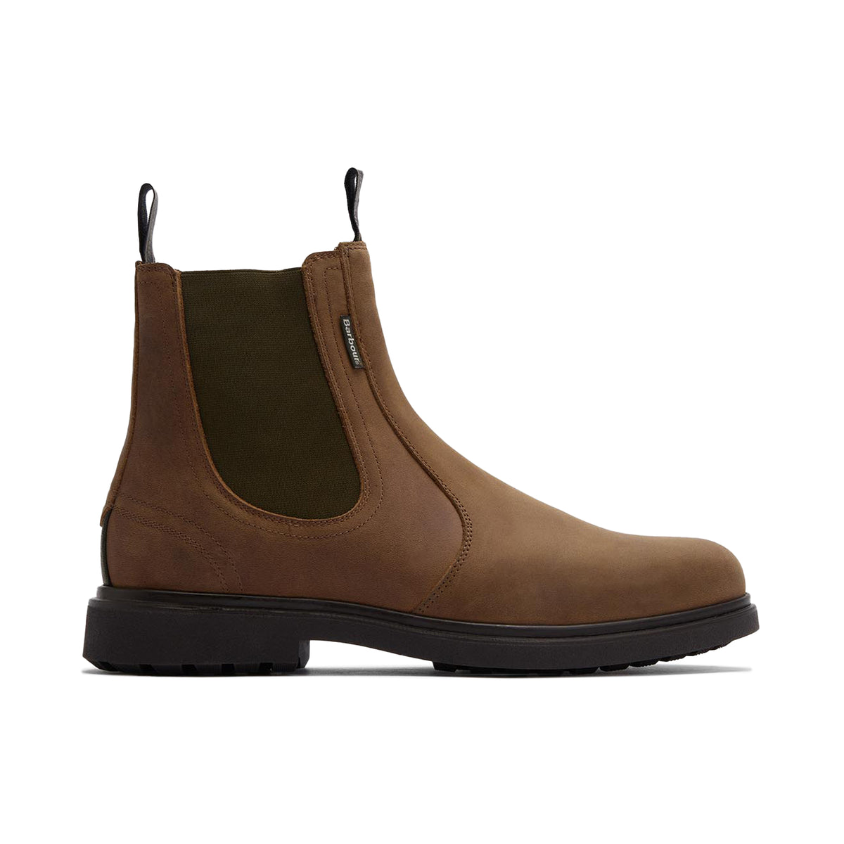 Barbour Hale Chelsea Boots Tan