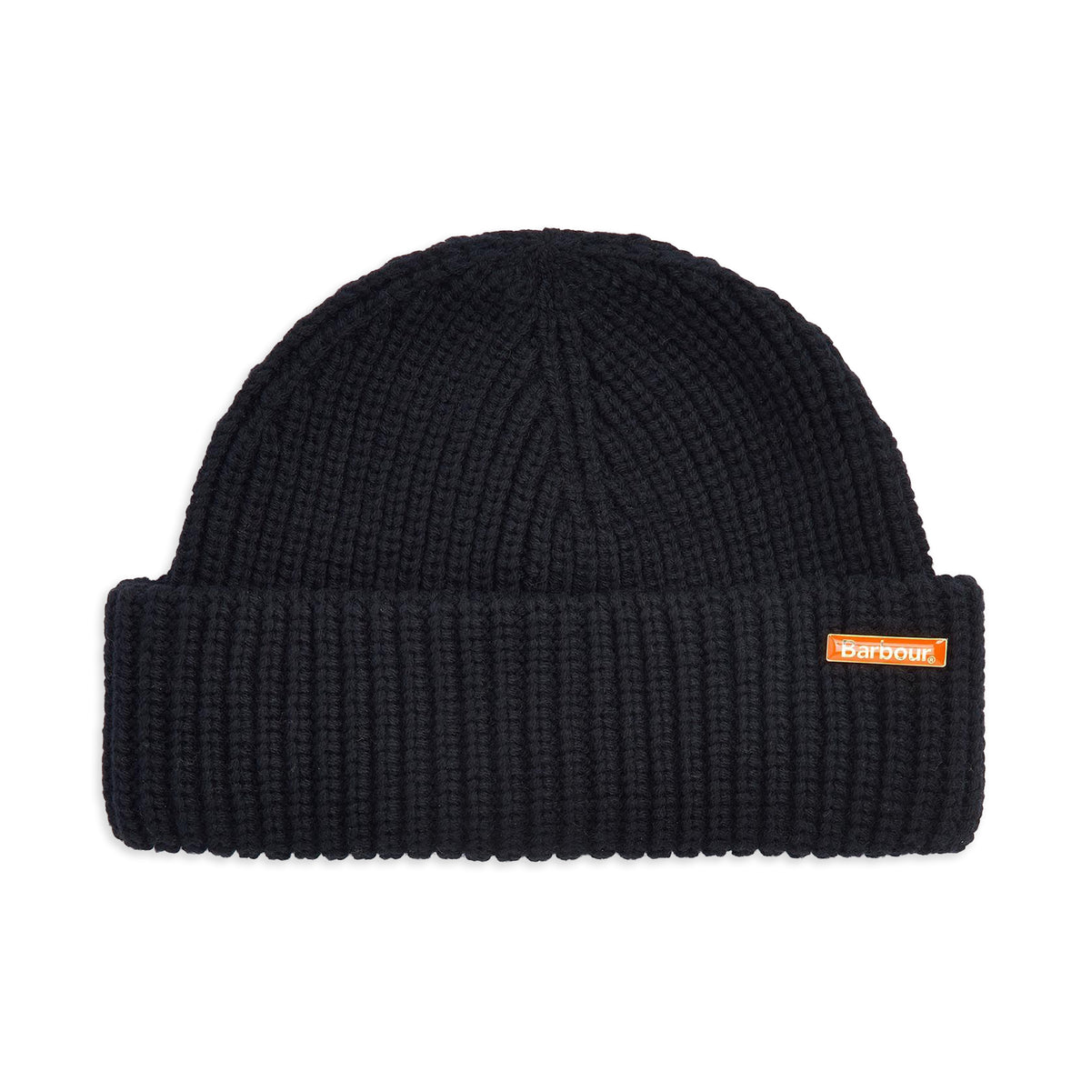 Barbour Mosely Fisherman Beanie Black