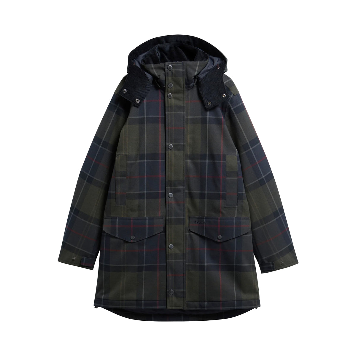 Barbour Lonnen Tartan Waterproof Jacket XXL
