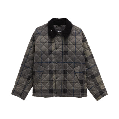 Barbour Tartan Transport Quilted Jacket US XXL EU 44