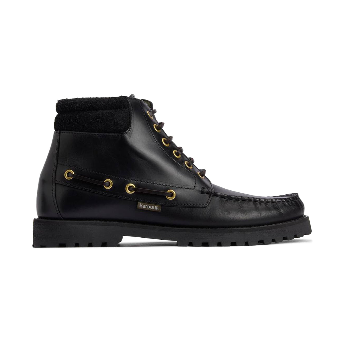 Barbour Tiller Moc Boots Black
