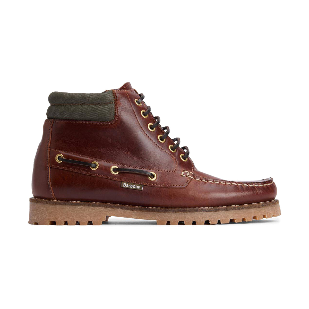 Barbour Tiller Moc Boots Brown