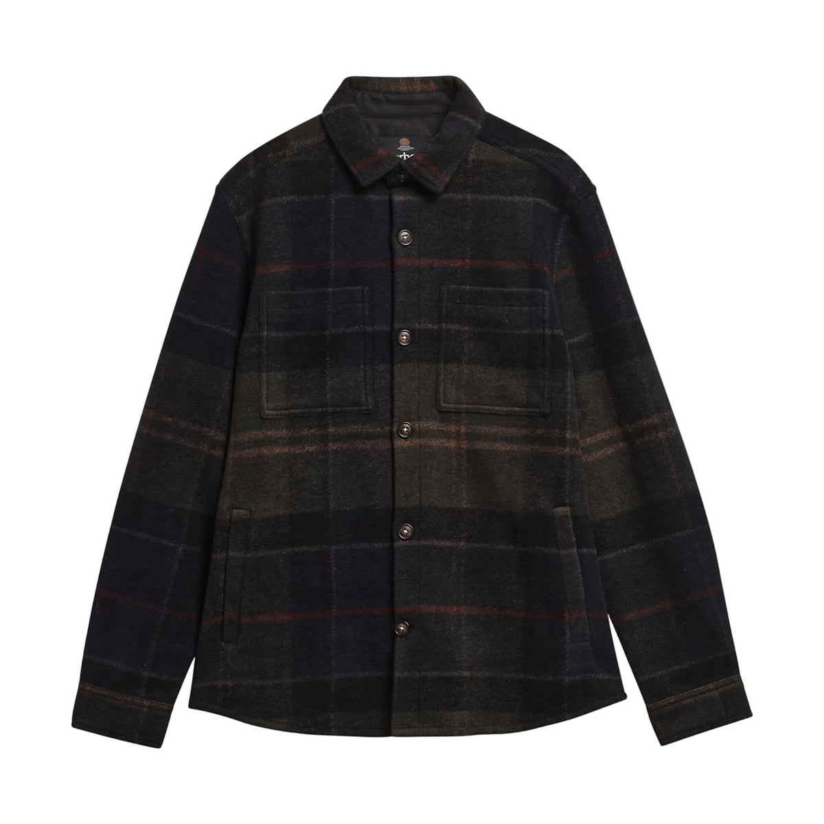Barbour Woodlane Brushed Check Overshirt XXL