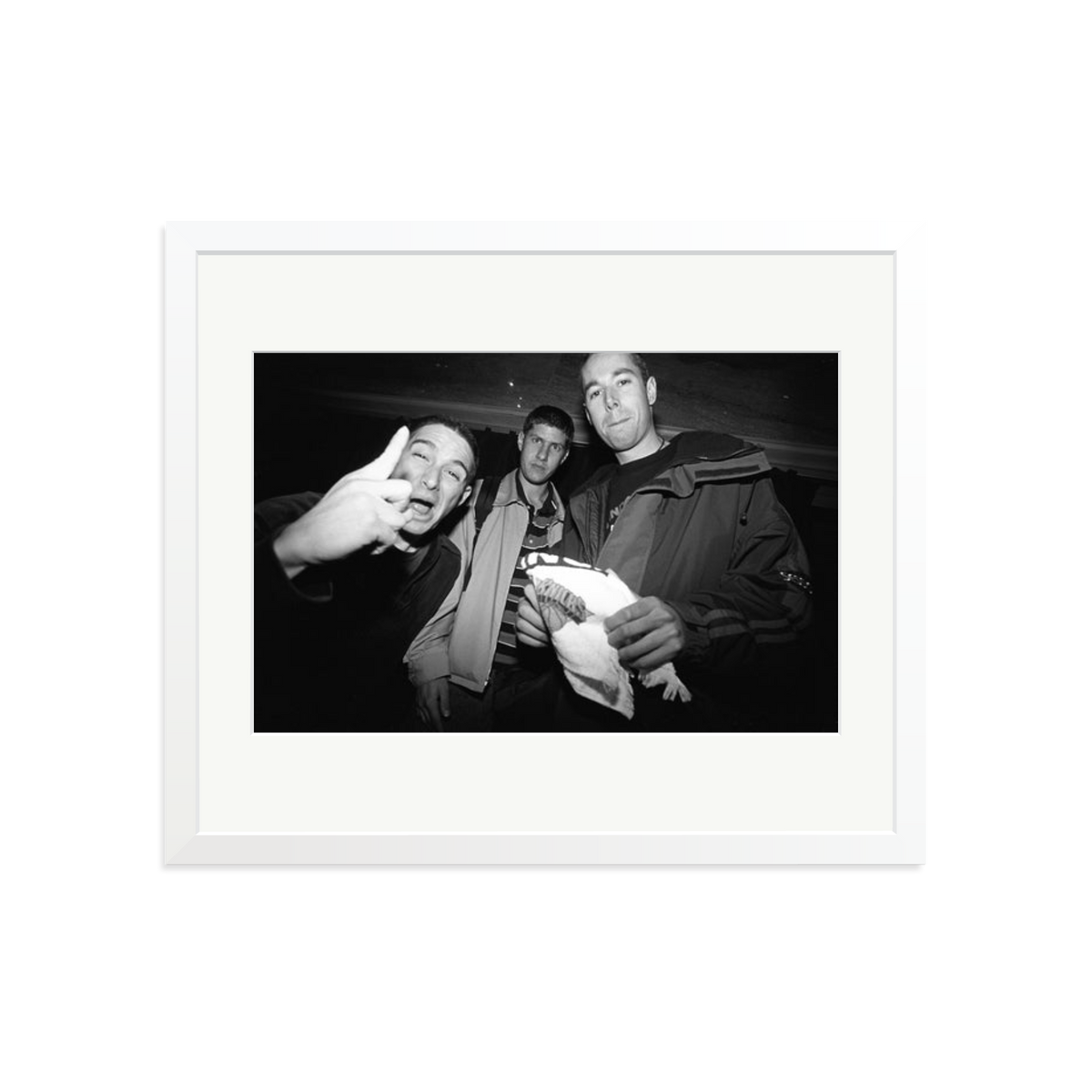 Beastie Boys Backstage Framed Print White Large