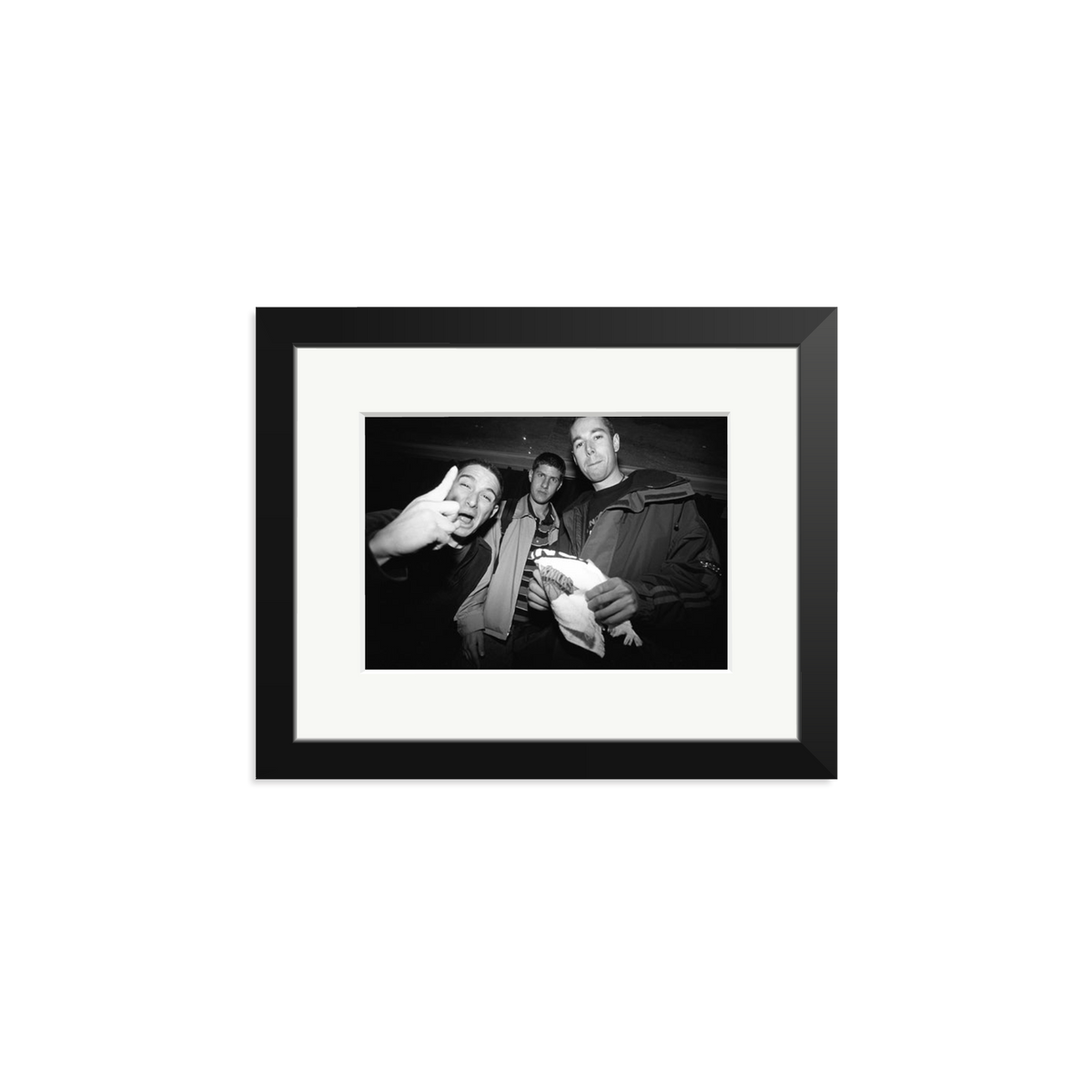 Beastie Boys Backstage Framed Print Black Small