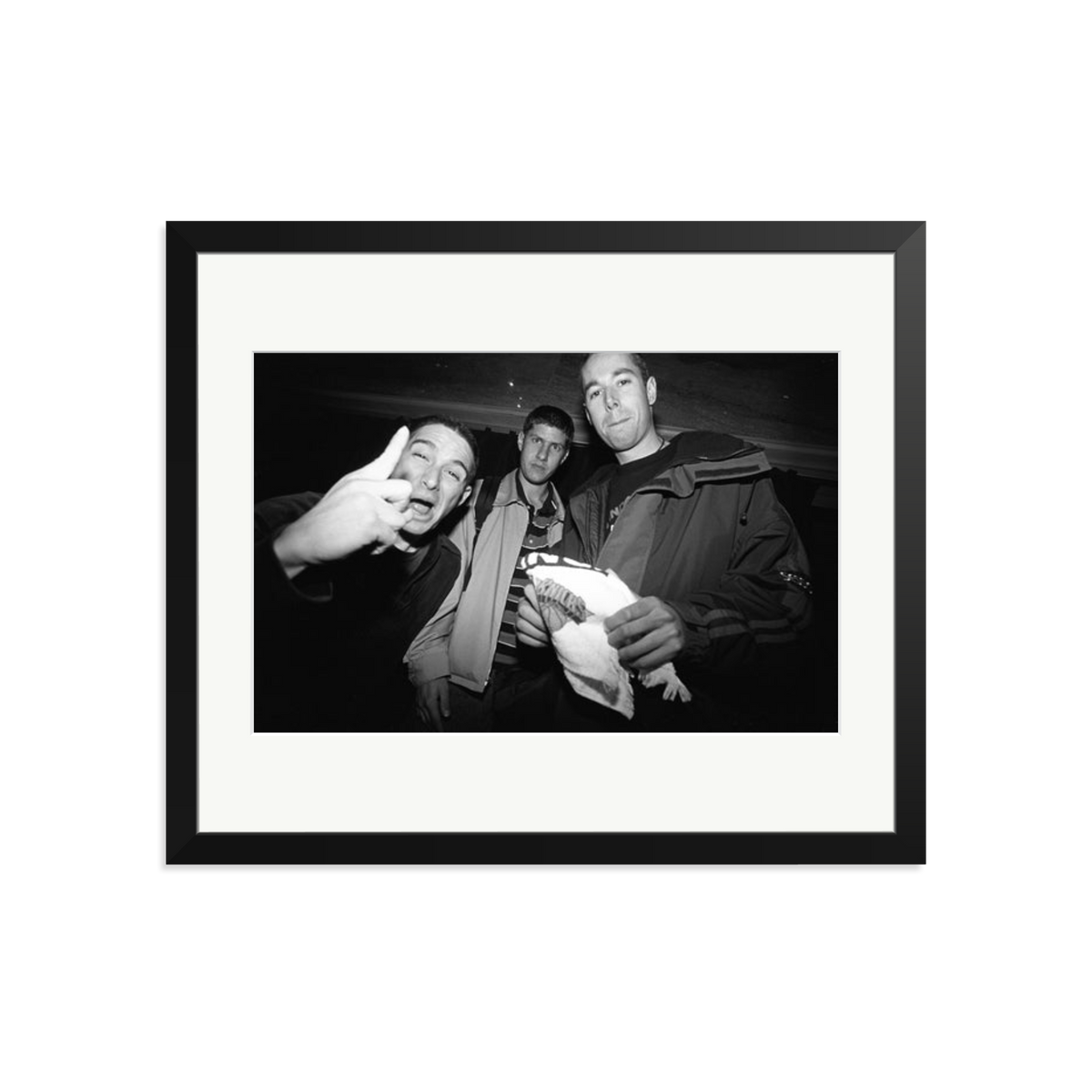 Beastie Boys Backstage Framed Print Black Large