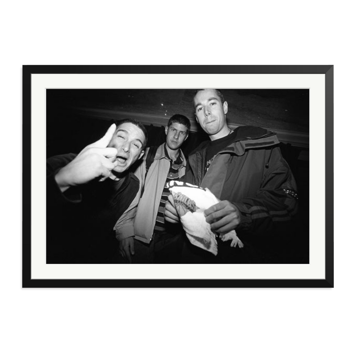 Beastie Boys Backstage Framed Print Black XXL