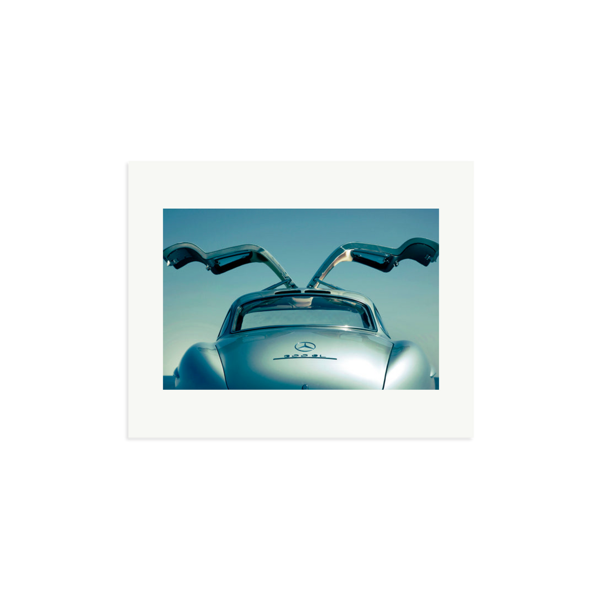 Mercedes Benz 300SL Gullwing Framed Print Print Only Medium