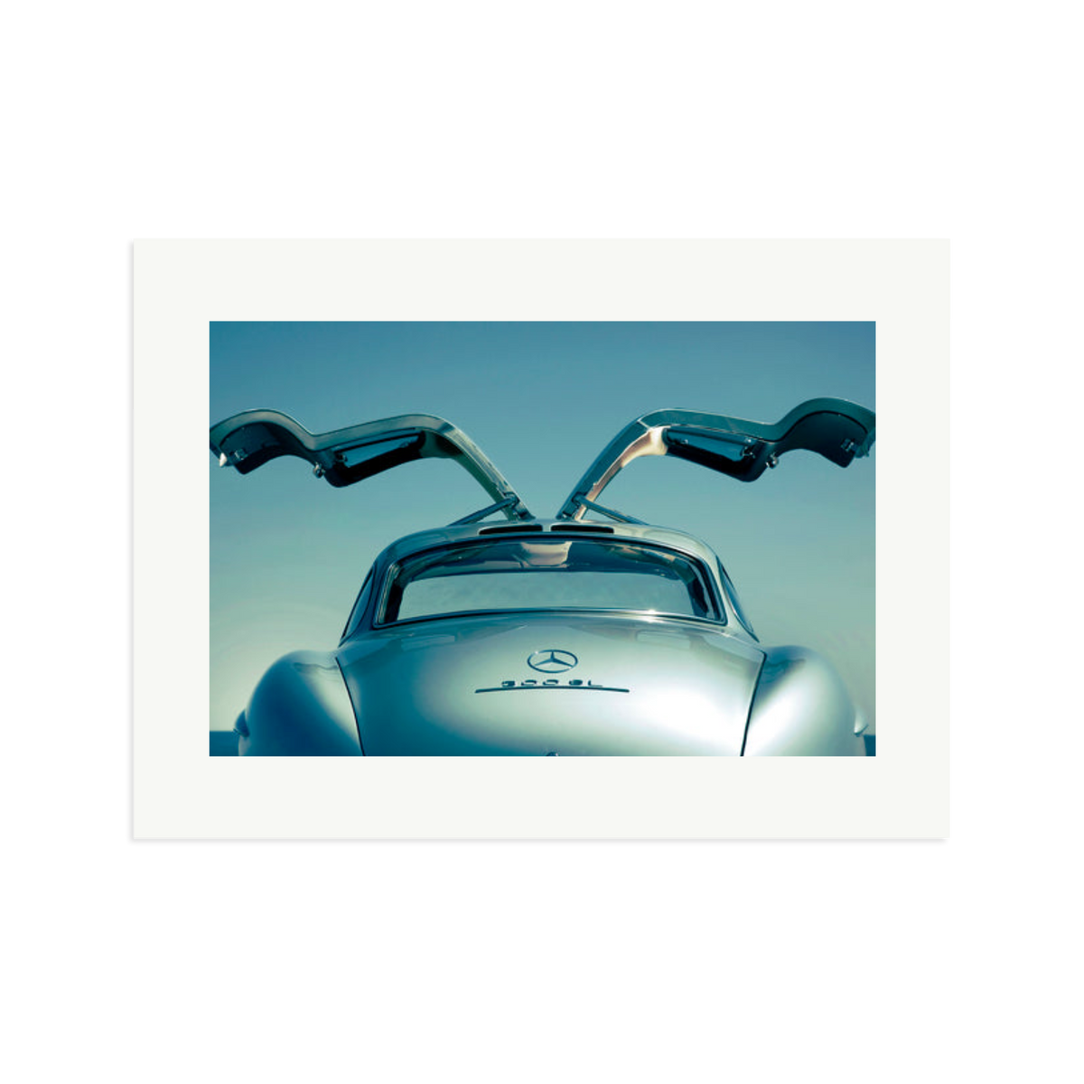 Mercedes Benz 300SL Gullwing Framed Print Print Only XL