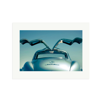Mercedes Benz 300SL Gullwing Framed Print Print Only XL