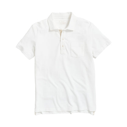 Billy Reid Pique Pensacola Polo White