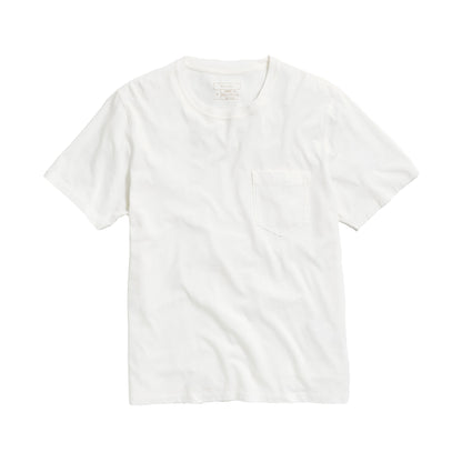 Billy Reid Washed Tee White