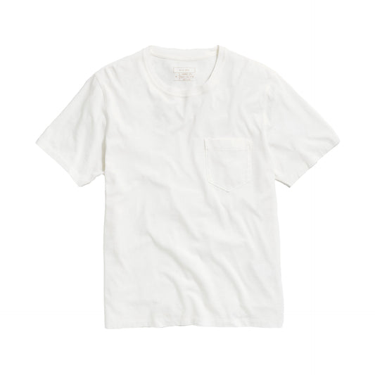 Billy Reid Washed Tee White