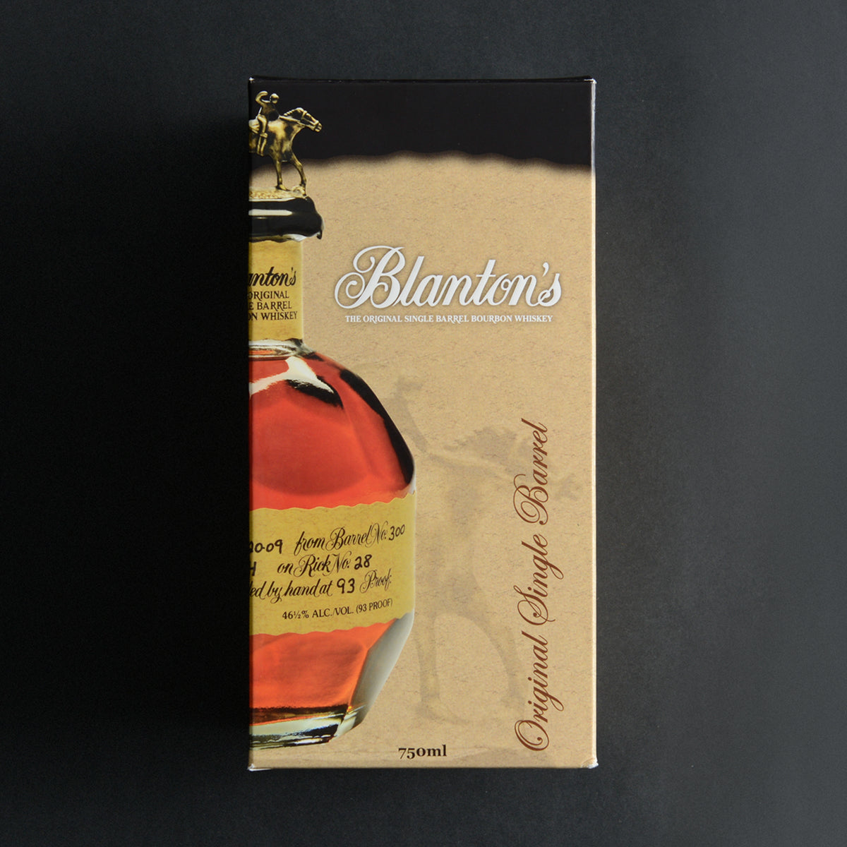 Blanton's Original Single Barrel Bourbon Whiskey