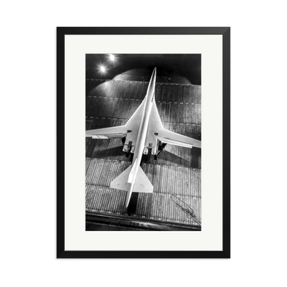 Boeing SST Model Framed Print Black XL