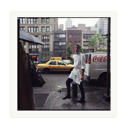 Bourdain outside Les Halles Print Only XXL