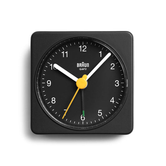 Braun Travel Alarm Clock Black