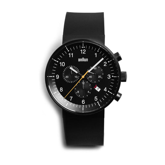 Braun Prestige Chronograph Watch Black