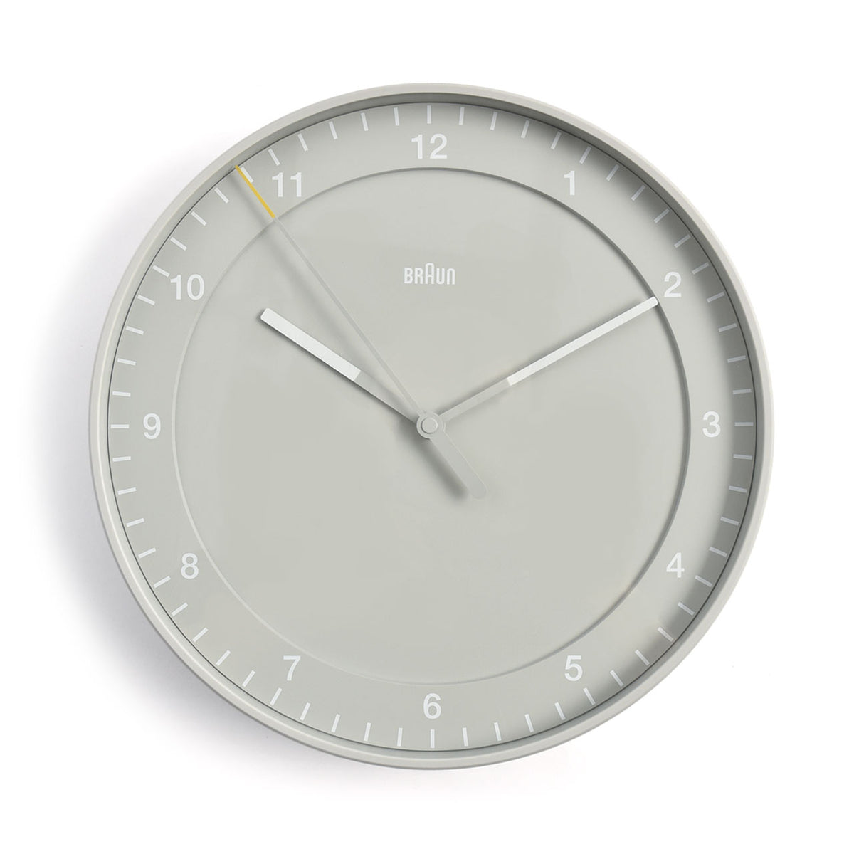 Braun Classic Wall Clock Grey