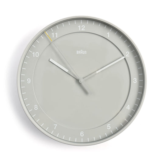Braun Classic Wall Clock Grey