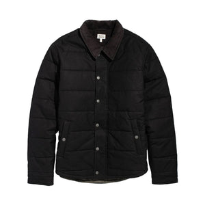 Bridge & Burn Holman Quilted Jacket / Black Canvas Black Canvas