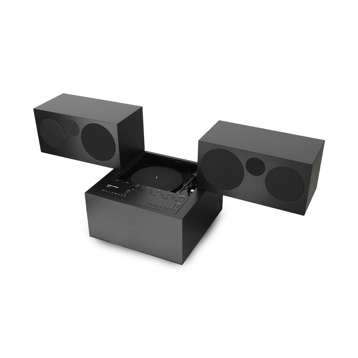 Brionvega RR231 Black Edition Totem Stereo System