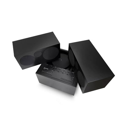 Brionvega RR231 Black Edition Totem Stereo System