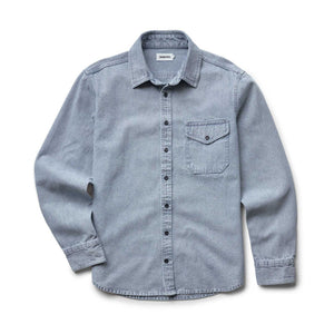 Taylor Stitch Washed Indigo Cadet Shirt XXL 46
