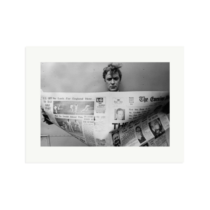 Caine Keeping Up Framed Print Print Only XL