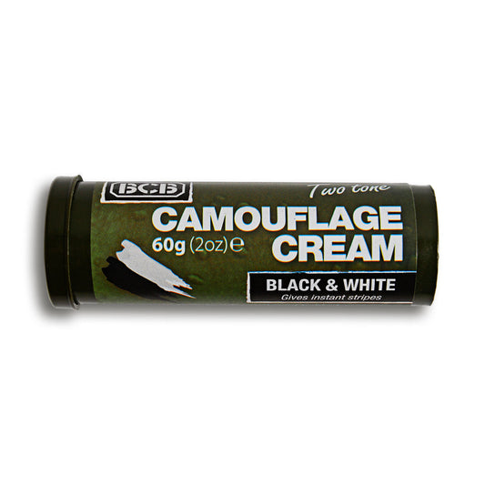 Military Camo Cream Black White