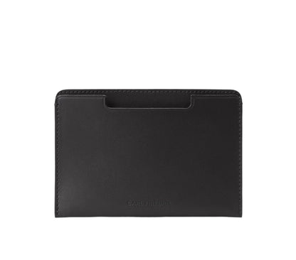 Easton Leather Passport Sleeve Black