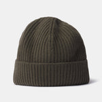 Aaron Levine Cashmere Beanie - BLACK OLIVE