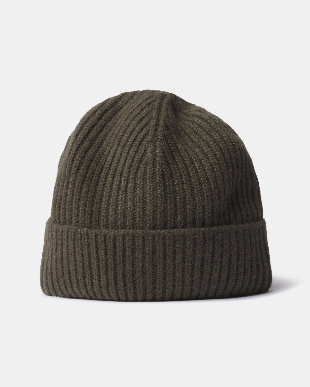 Aaron Levine Cashmere Beanie BLACK OLIVE